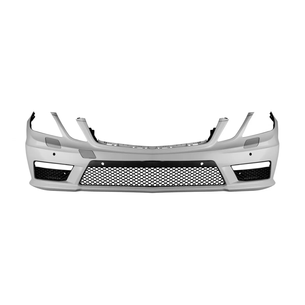 Front A Design bumper suitable for Mercedes E-Class W212 2010-2014 sedan, estate with PDC, with DRL daytime running lights, with washers