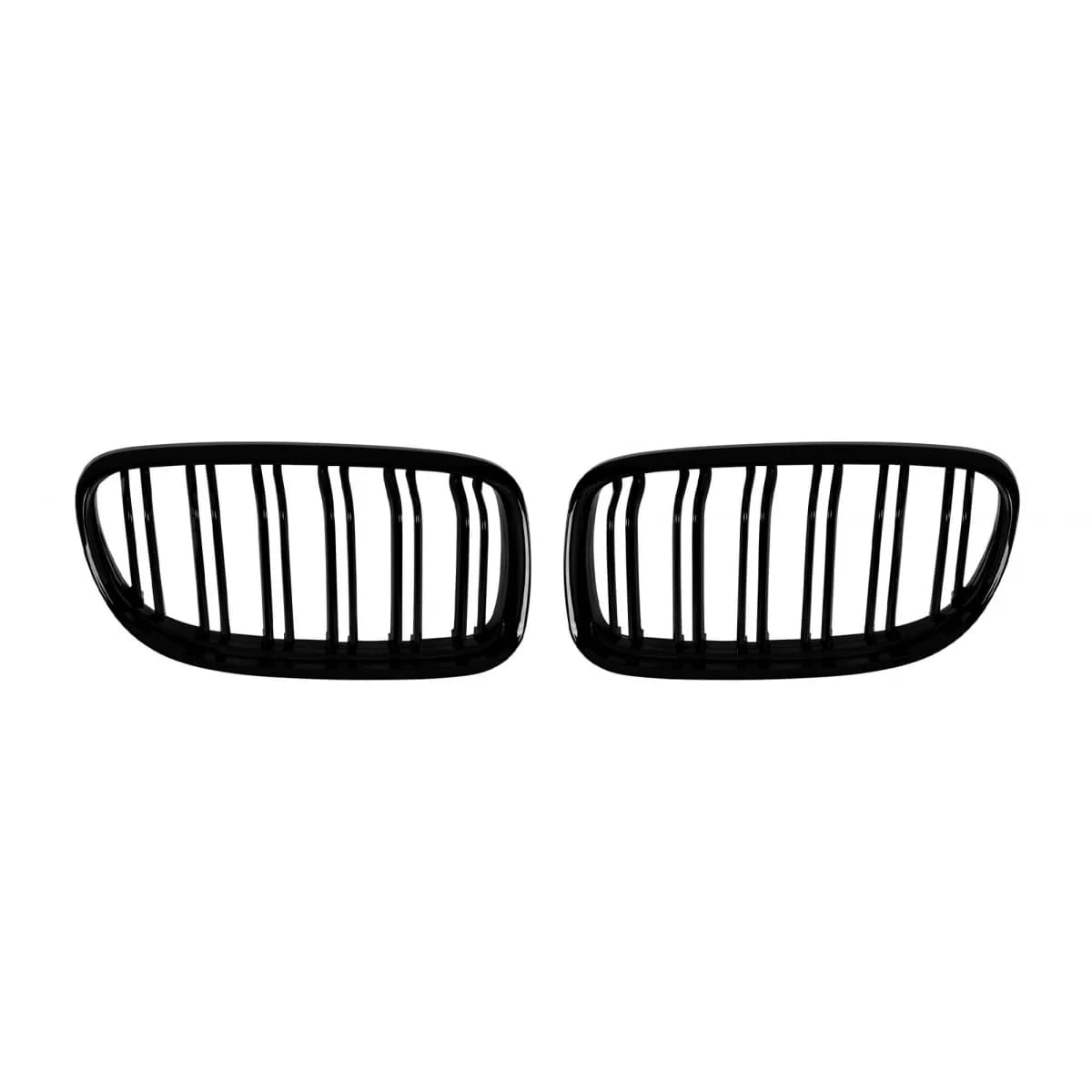 M3 type double slats kidney grilles, black lacquer suitable for BMW 3 Series E90 sedan, E91 touring 2008-2012
