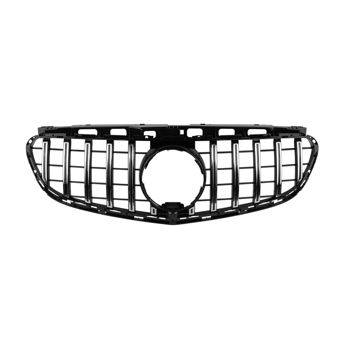 Chrome/black GT style grille suitable for Mercedes E-Class W212 sedan, S212 estate 2014-2016