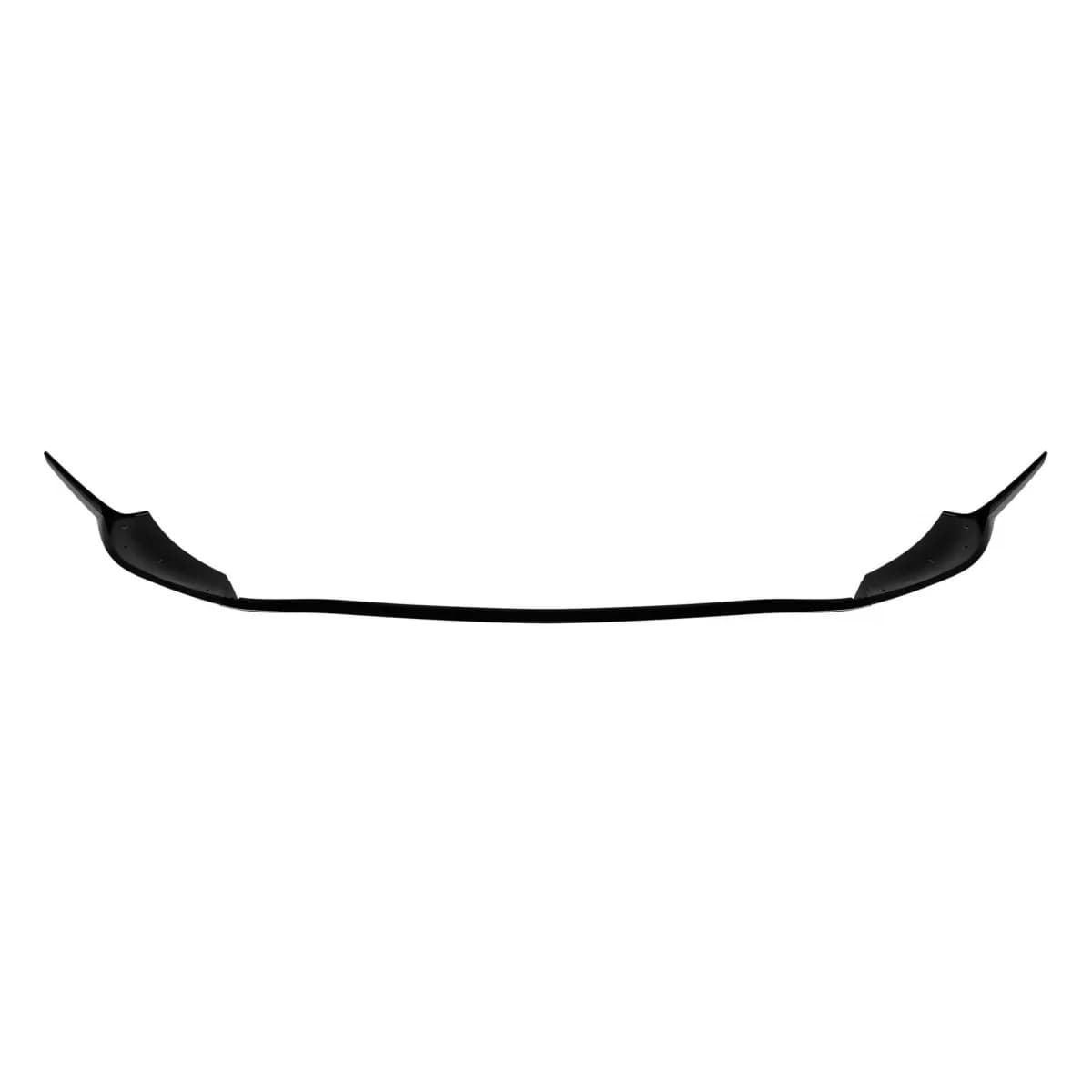 Tuning spoiler suitable for front A Design Line bumper on Mercedes C-Class W206, S206 after 2021, black lacquer