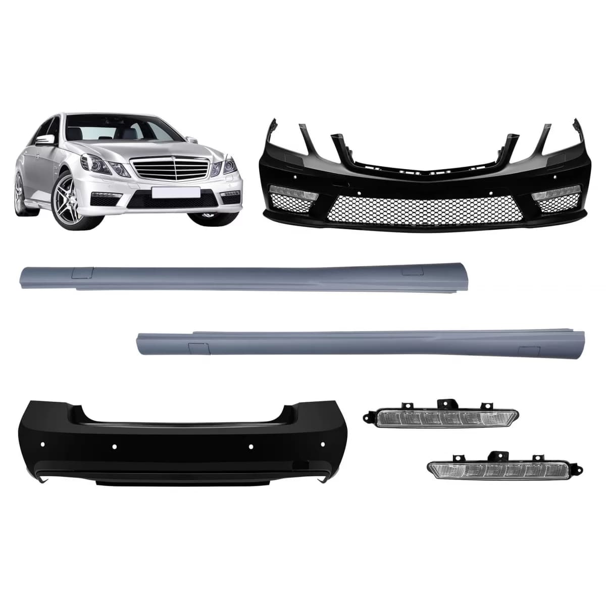 A Design package suitable for Mercedes E-Class W212 sedan 2009-2012