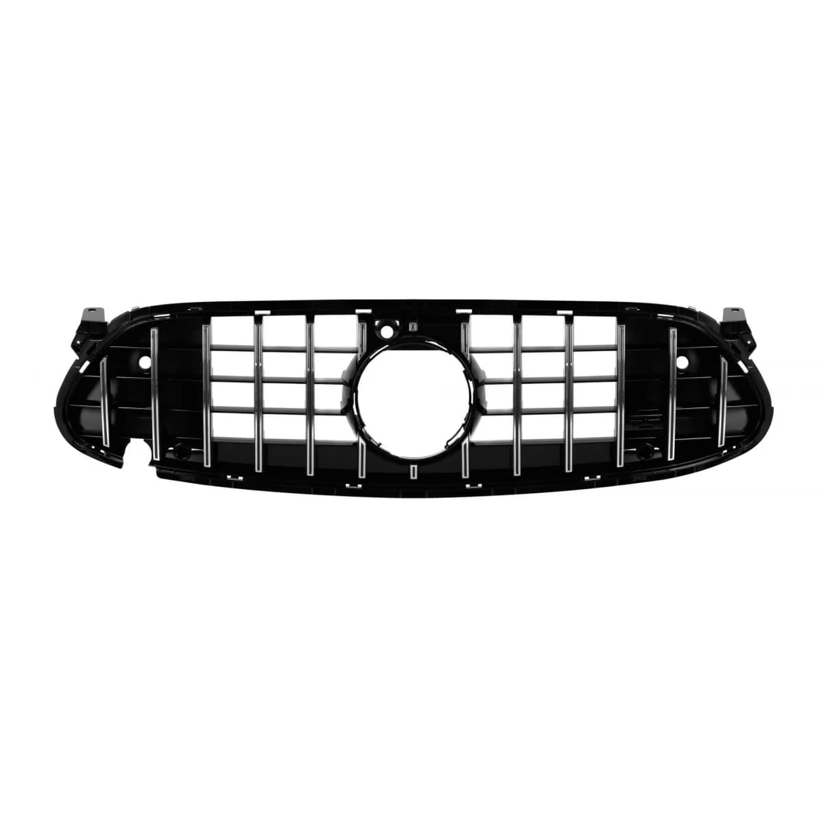 Black GT style grille suitable for Mercedes E63 W213 sedan, S213 estate, C238 coupe, A238 convertible 2020-2024