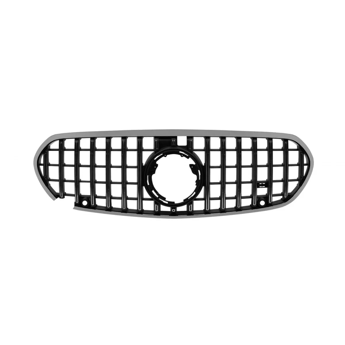 Smoked chrome/black GT grille suitable for Mercedes S-Class W223 after 2020