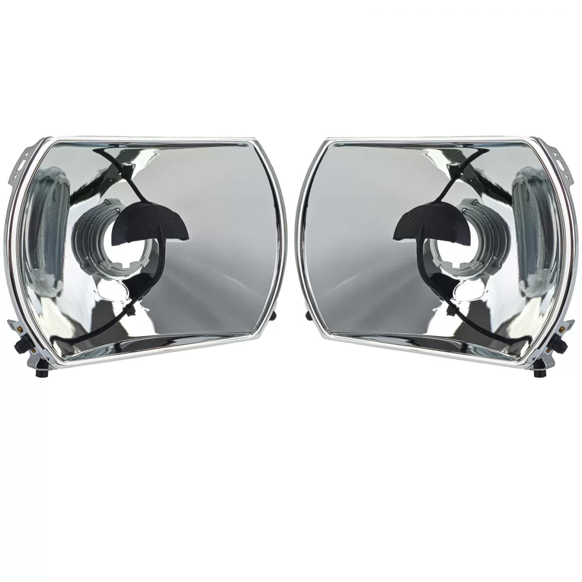 Reflectors for headlights with adjustment set for Mercedes R107 SL SLC 85-89