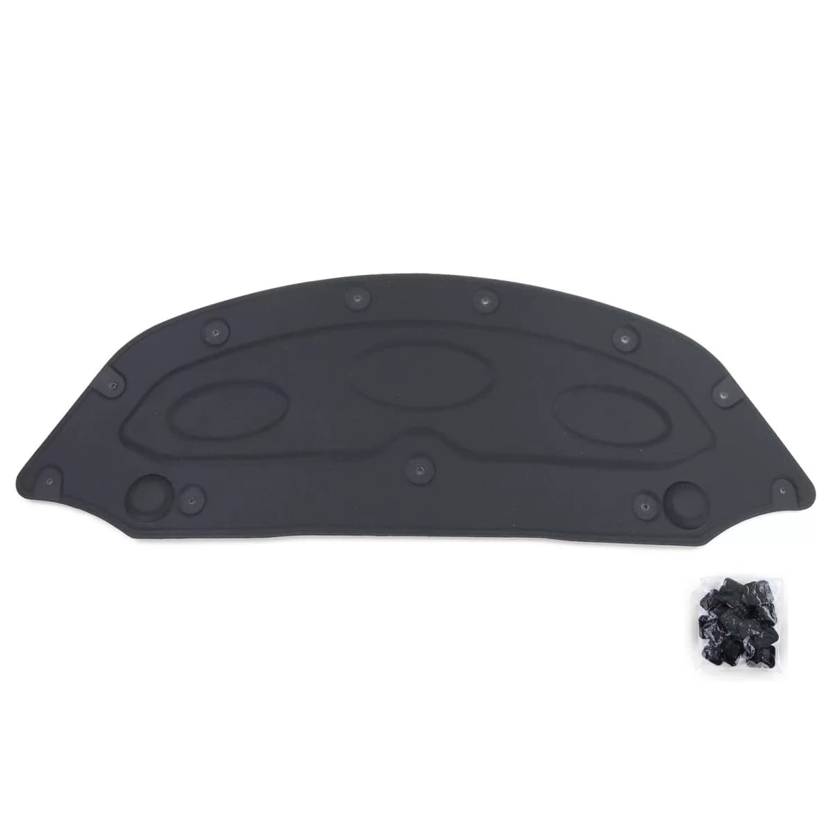 Bonnet insulation mat with clips for Mercedes B-Class W246 from 11