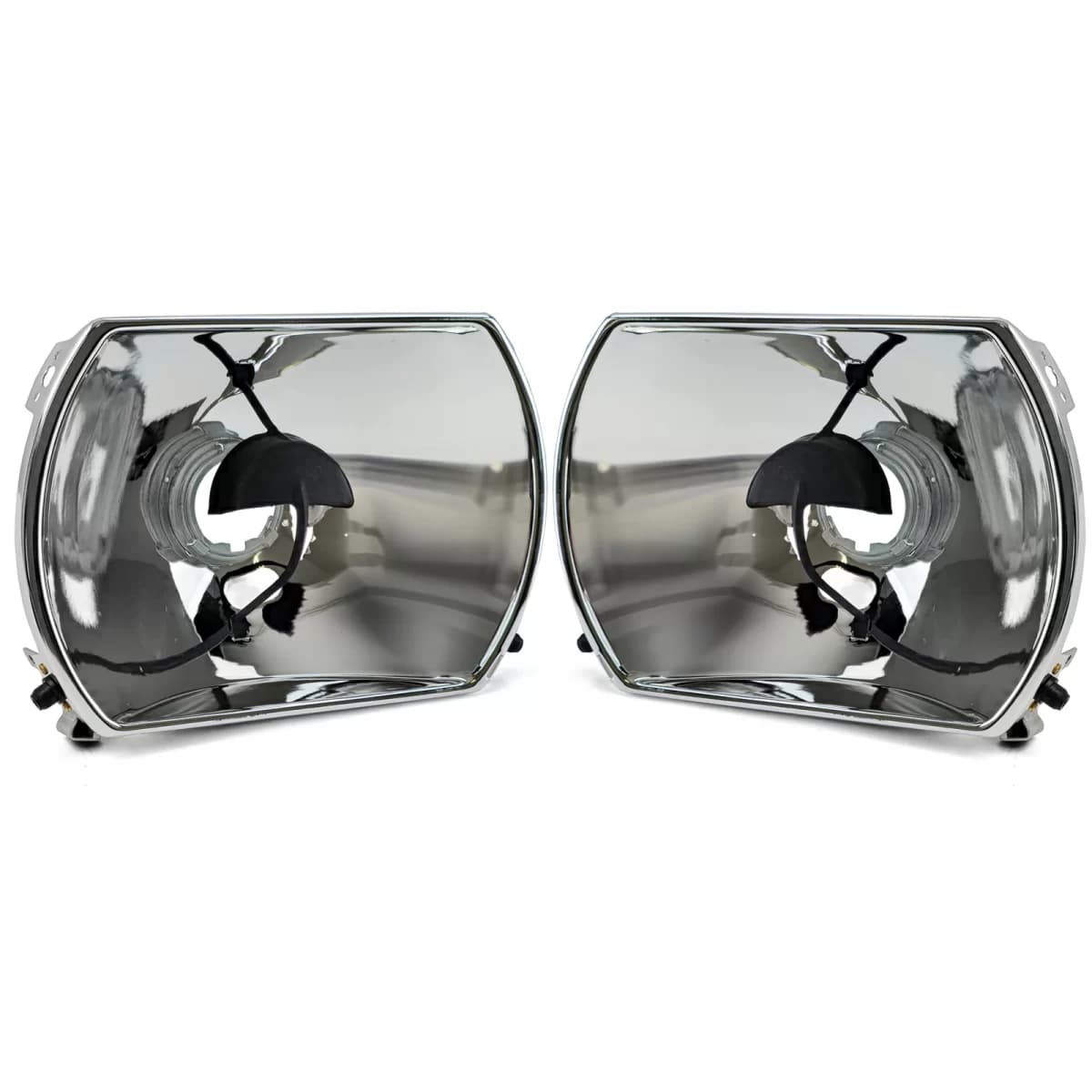 Reflectors for headlights manual left right for Mercedes R107 SL SLC 71-89