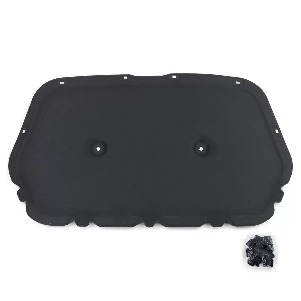 Bonnet insulation mat with clips for VW Beetle 5C + Convertible from 2011