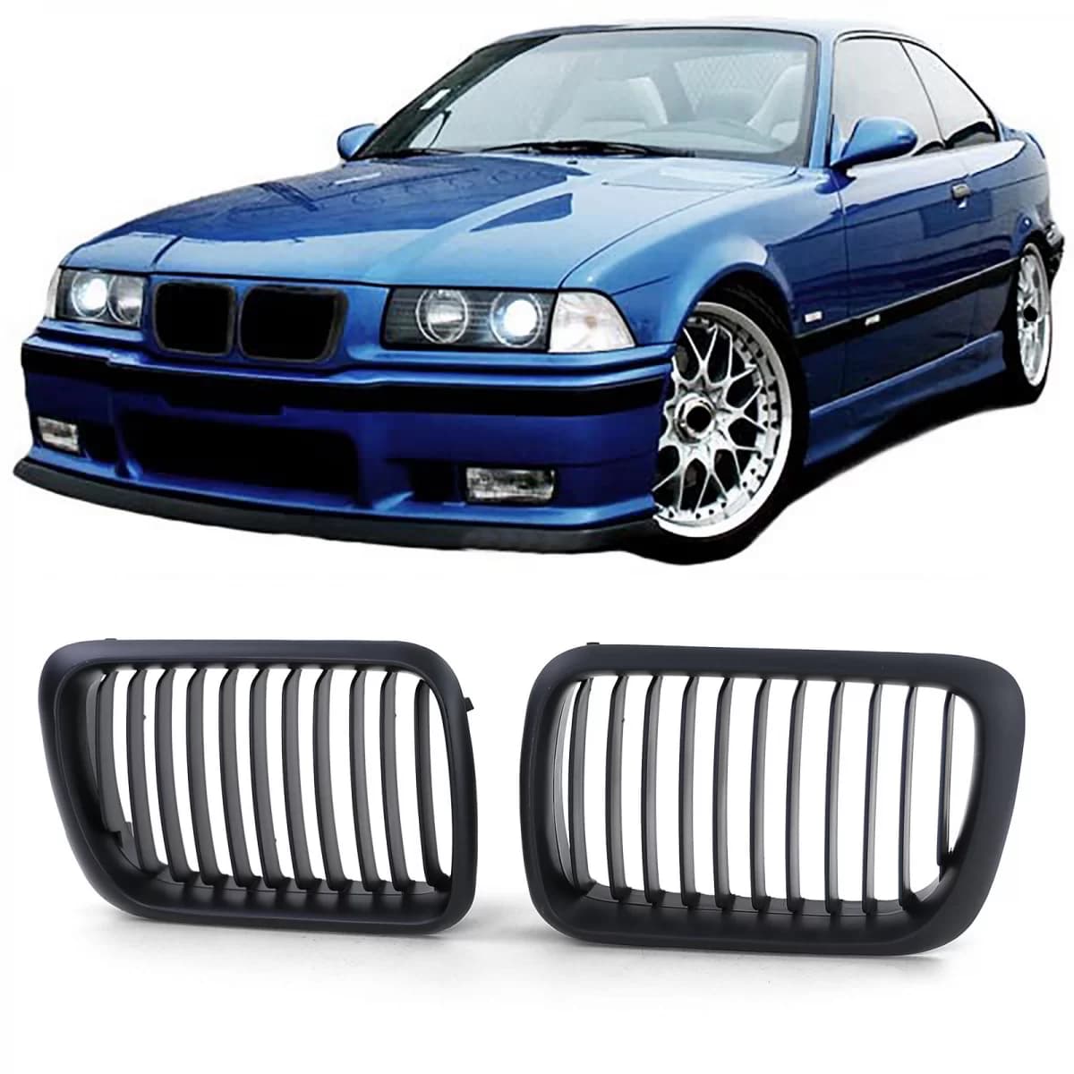 Sport grille Performance matt suitable for BMW 3 Series E36 facelift from 96