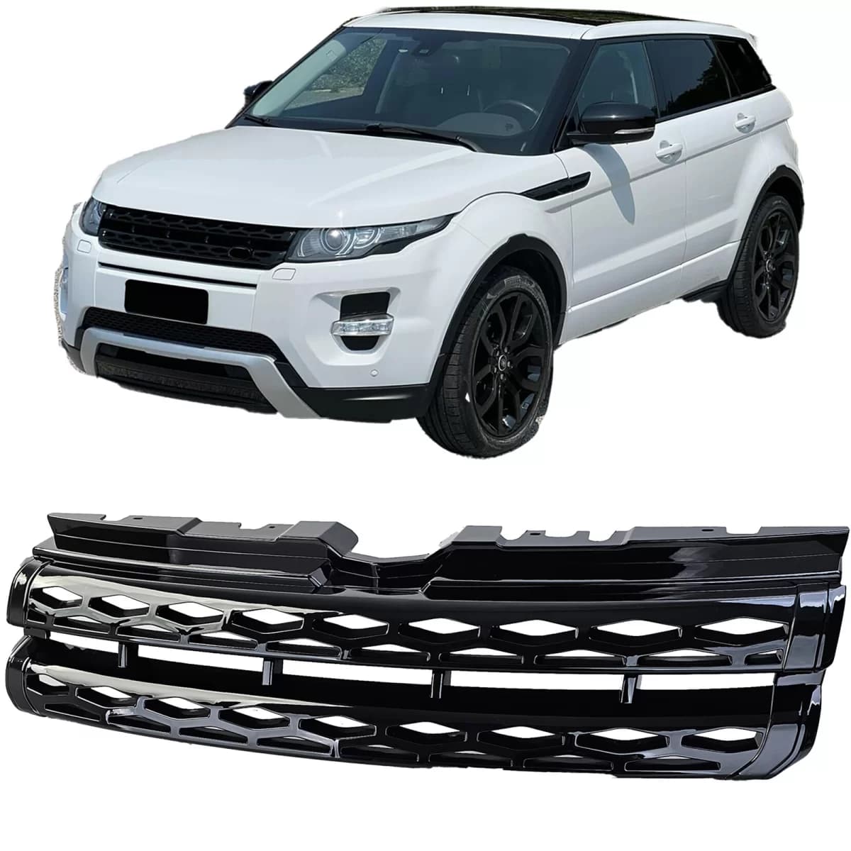 Sport grille gloss black fits for Range Rover Evoque L538 2011-2015