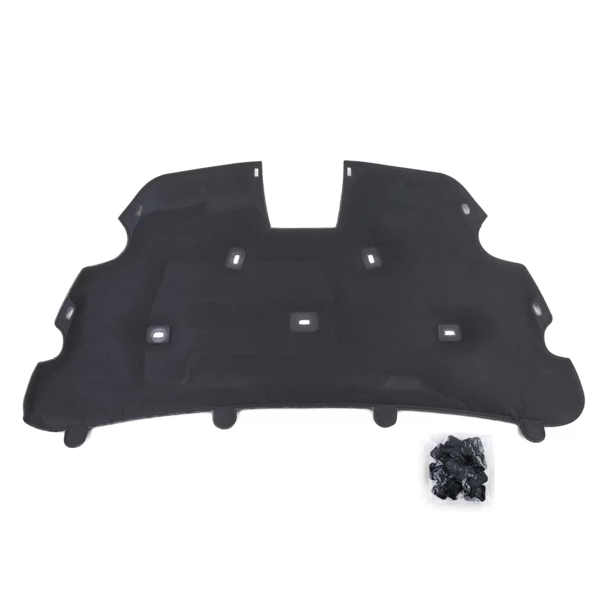 Bonnet insulation mat with clips for Ford Focus II + Tournier 09-12