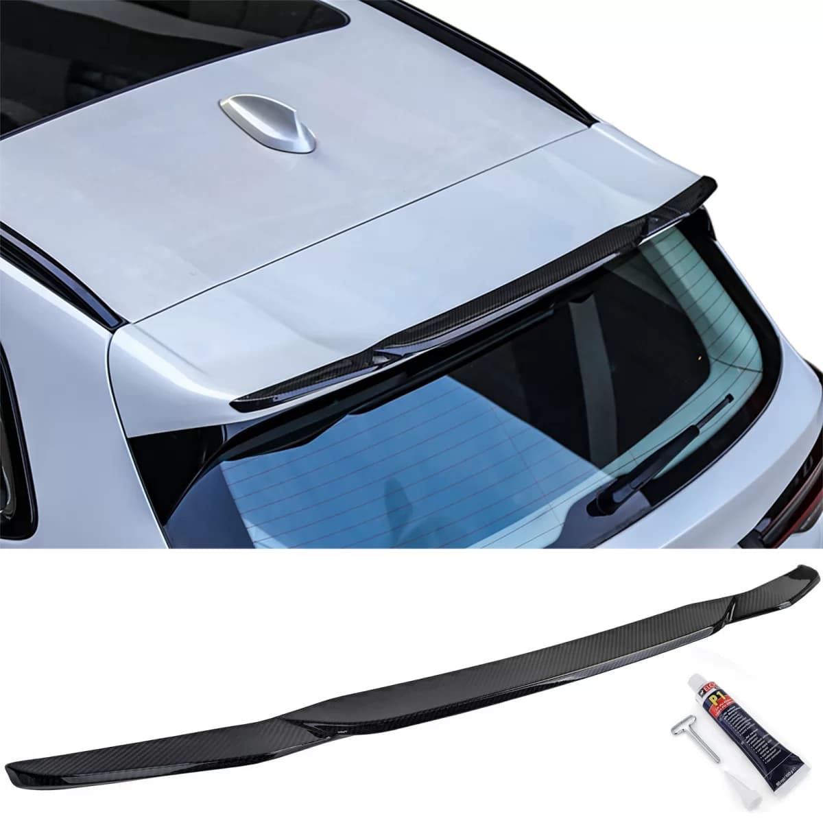Carbon rear spoiler lip Performance fits BMW X3 G01 from 2017