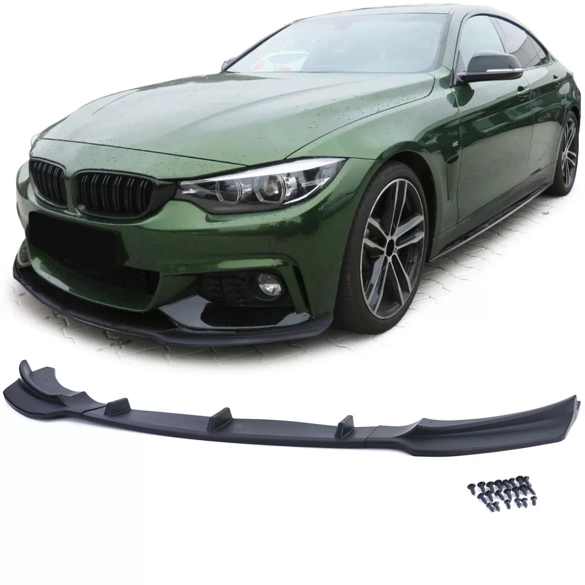 Front spoiler lip performance look suitable for 4 Series BMW F32 F33 F36 with M