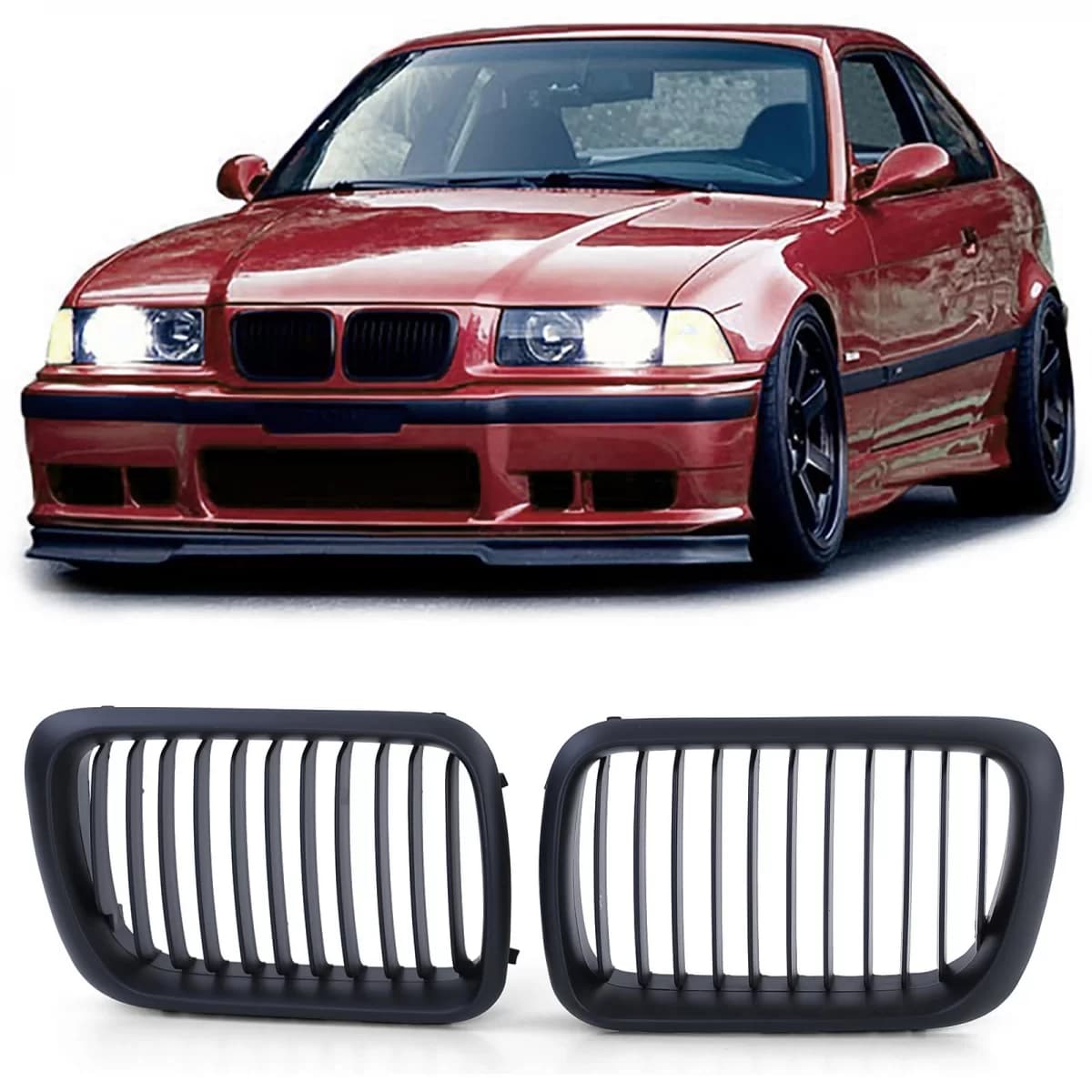 Sport grille Performance matte suitable for BMW 3 Series E36 Coupe Cabrio 96-99
