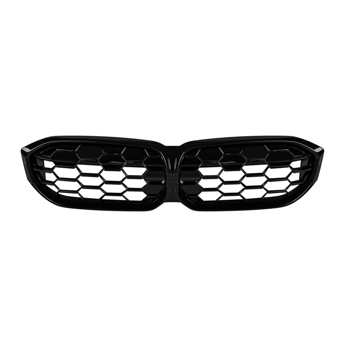 Diamond type kidney grilles in black lacquer suitable for BMW 3 Series G20 sedan, G21 touring after 2023