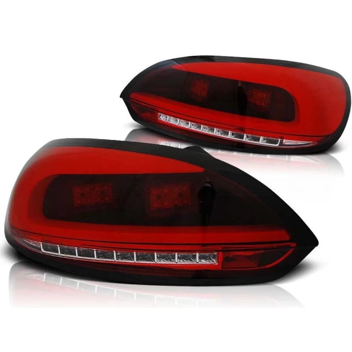 LED tuning tail light set suitable for Volkswagen SCIROCCO III 2008-04.2014, left and right