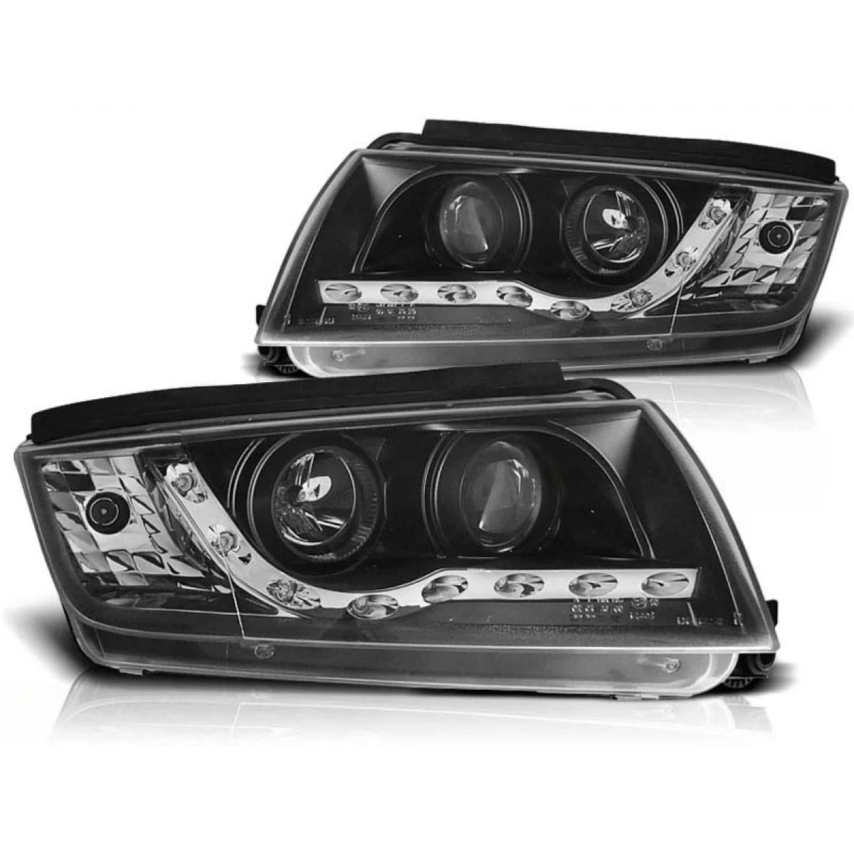 Tuning headlight set suitable for SKODA FABIA 12.1999-2008, left and right