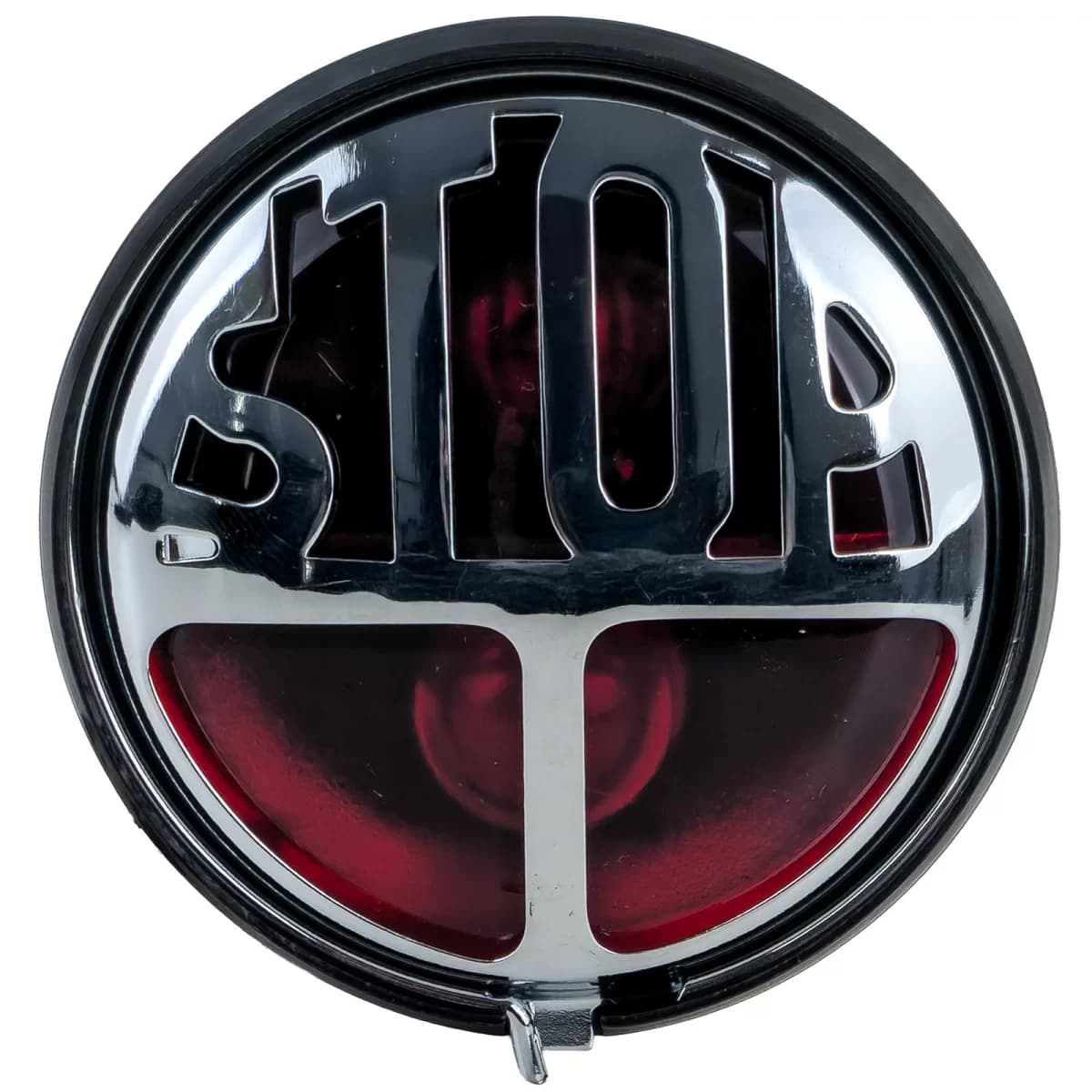 MILLERS STOP taillight Oldschool halogen universal for custom cafe racer