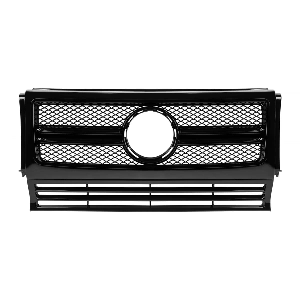 Black lacquer grille suitable for Mercedes G-Class W463 1990-2012, type G63, G65