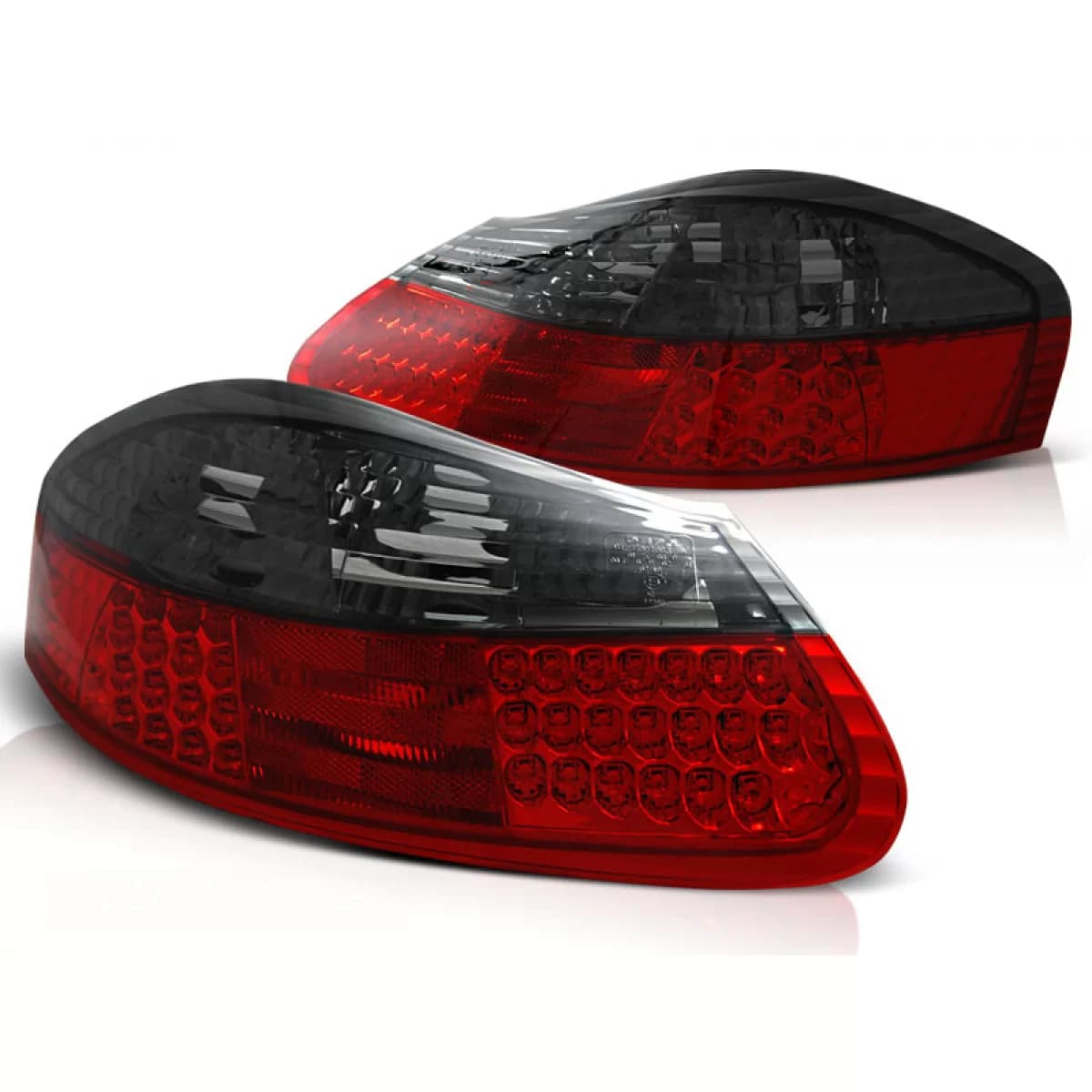 LED TAIL LIGHTS RED SMOKE fits PORSCHE BOXSTER 96-04