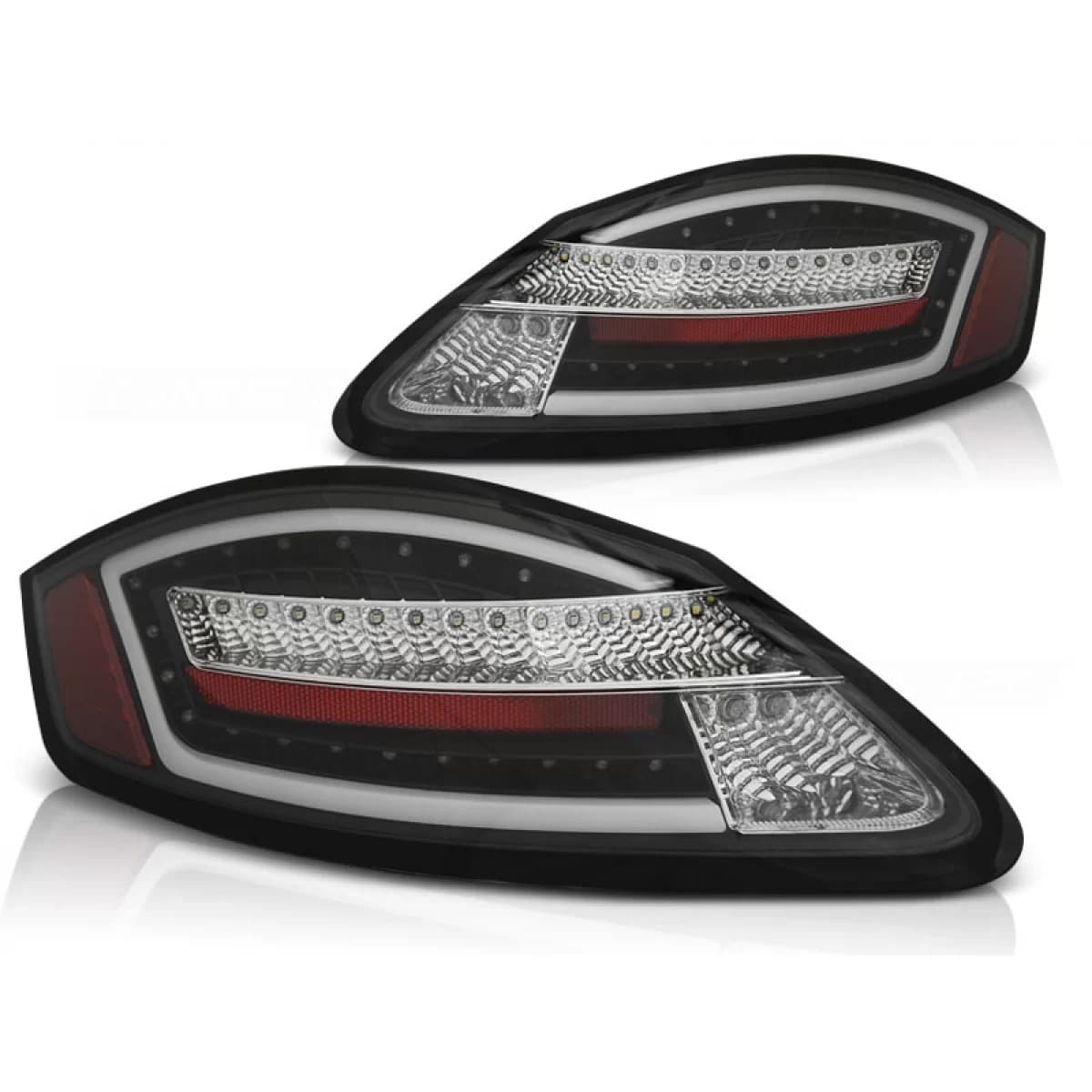 LED TAIL LIGHTS BLACK SEQ fits PORSCHE BOXSTER / CAYMAN 987 05-08