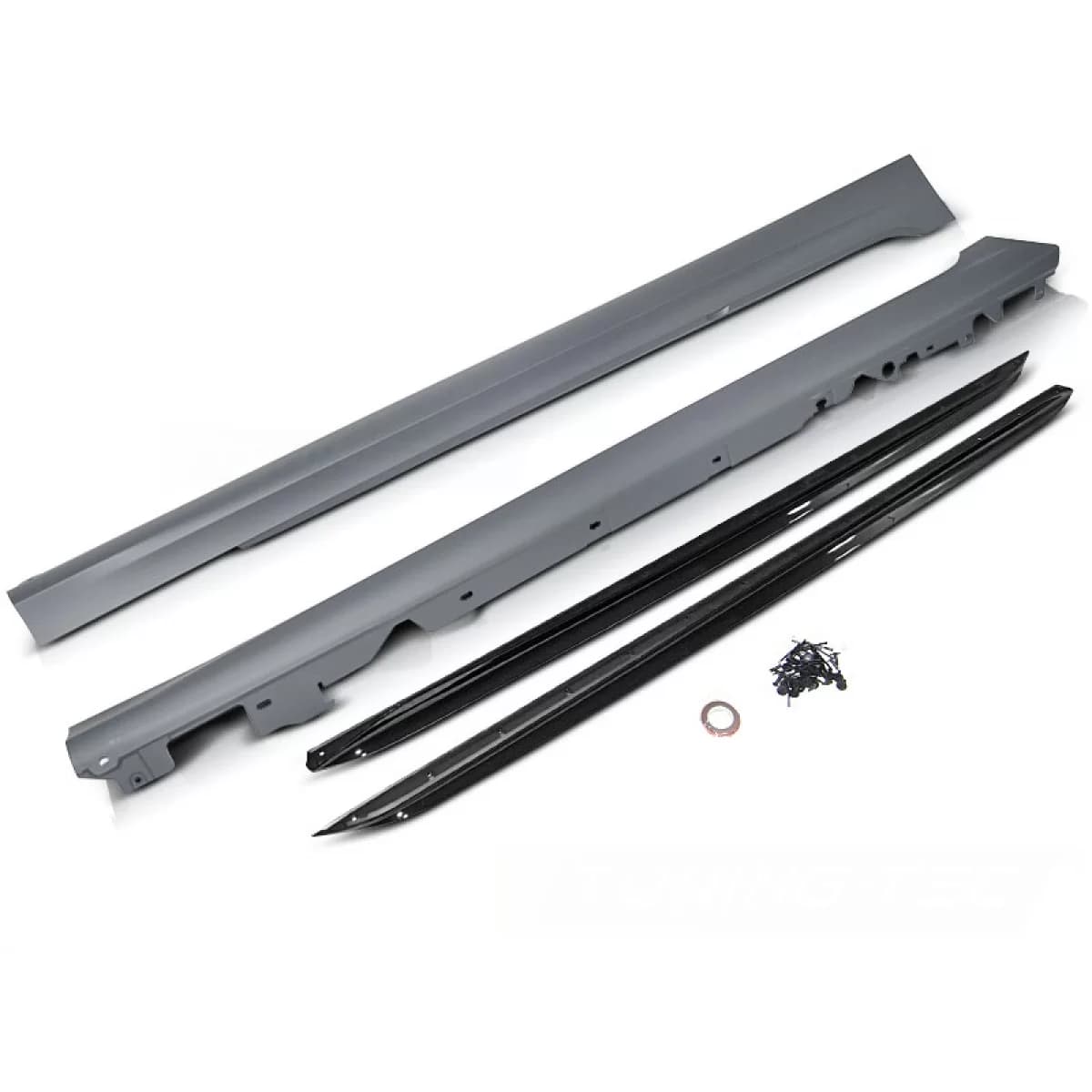 SIDE SKIRTS PERFORMANCE STYLE GLOSSY BLACK fits BMW G20/G21 19-25