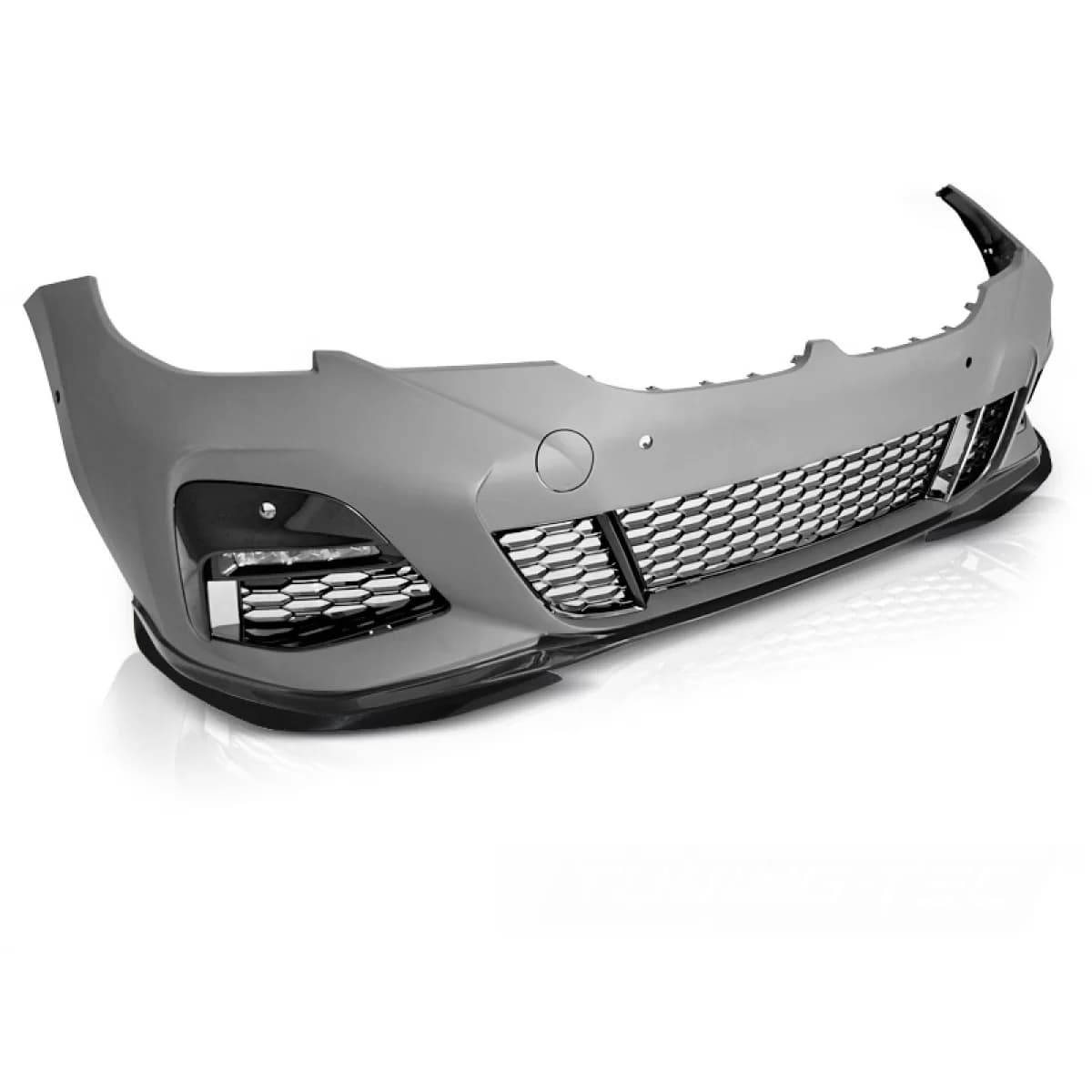 FRONT BUMPER PERFORMANCE STYLE PDC AP GLOSSY BLACK fits BMW G20/G21 19-22