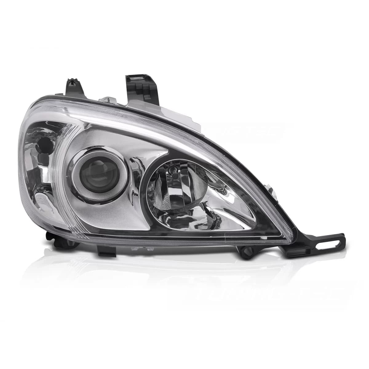 HEADLIGHTS CHROME RIGHT SIDE fits MERCEDES W163 01-05
