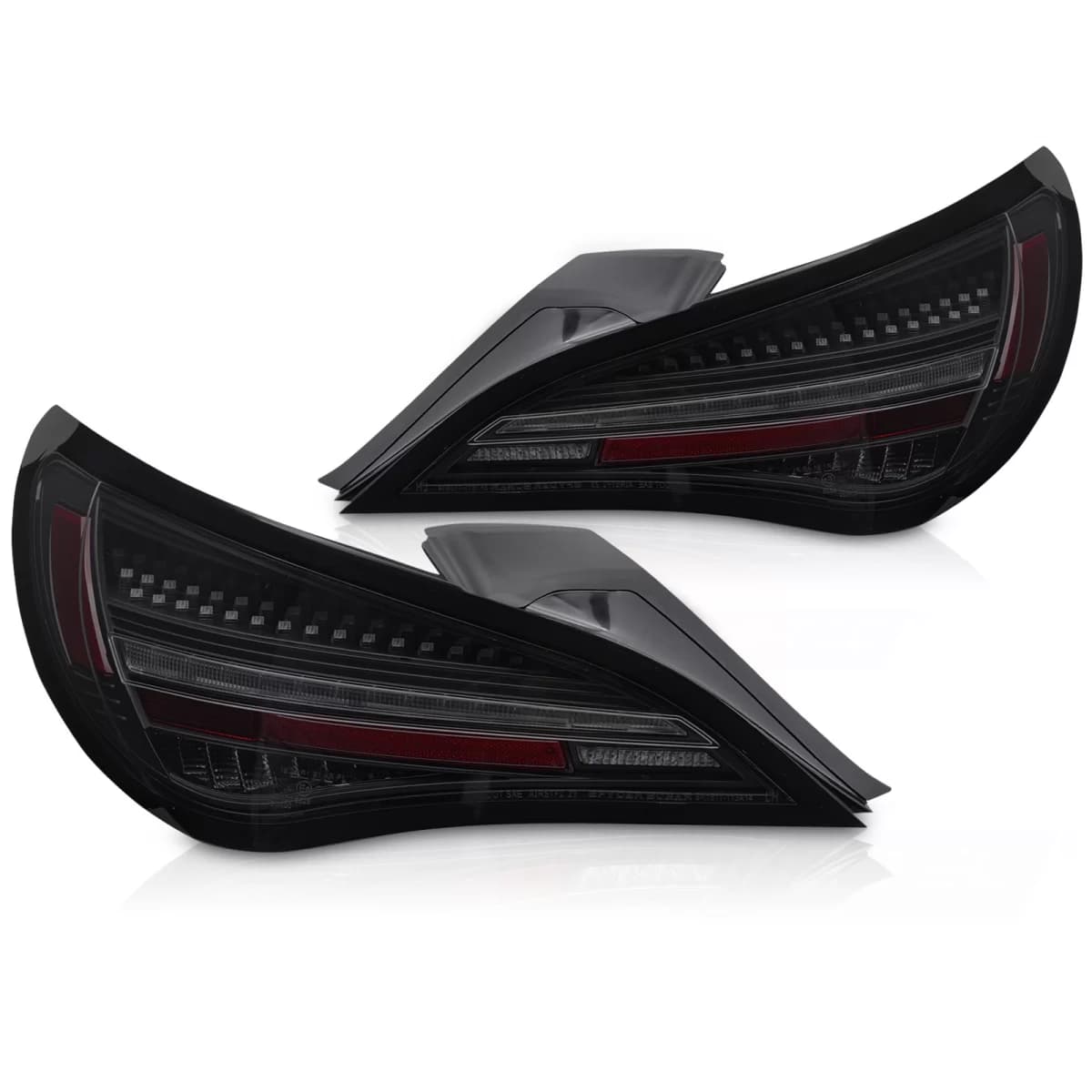 LED TAIL LIGHTS SEQ BLACK SMOKE fits MERCEDES CLA C117 13-19 / X117 14-19 OE LED