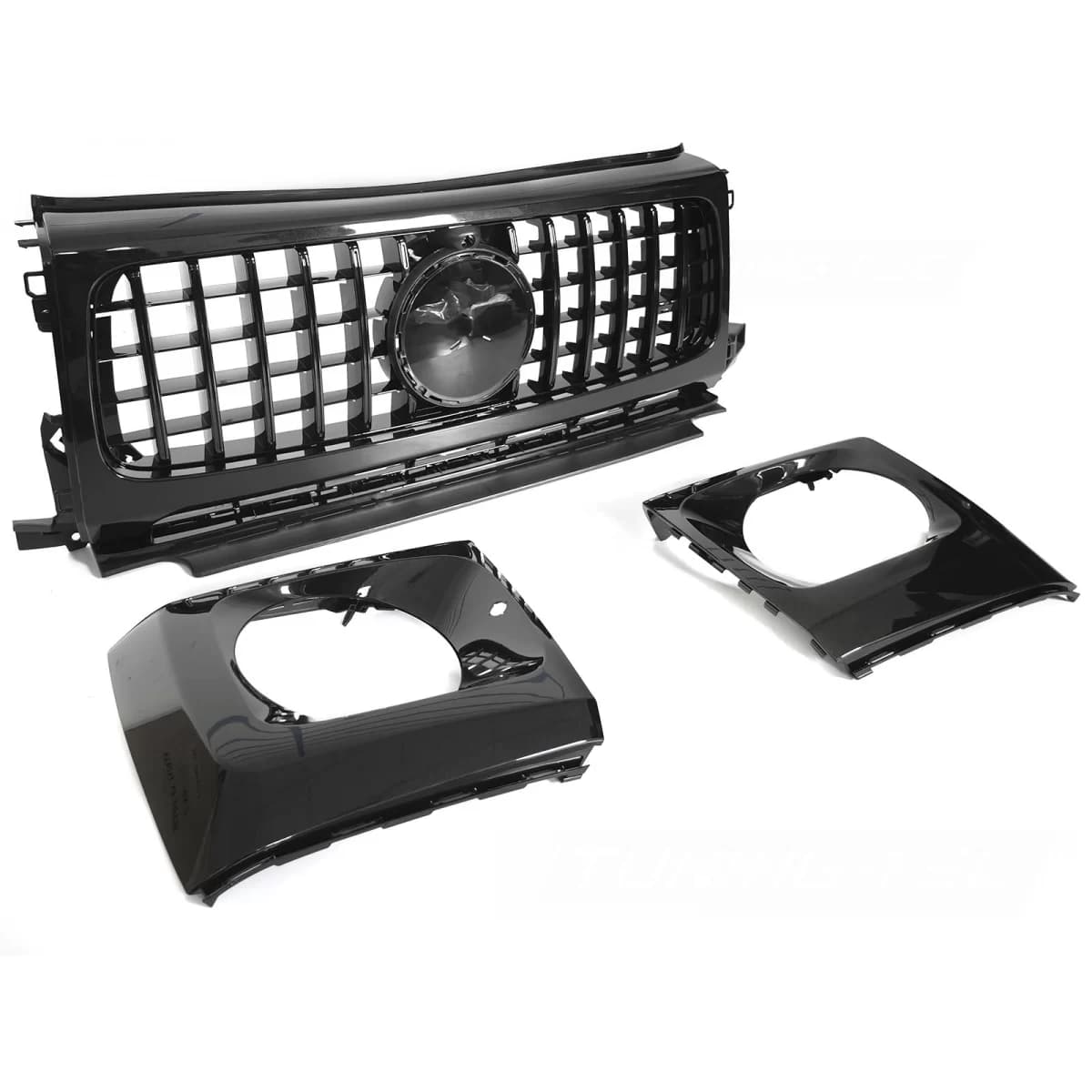 GRILLE SPORT GLOSSY BLACK fits MERCEDES G-CLASS W464 18-24