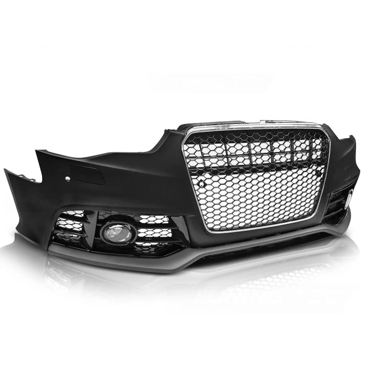 FRONT BUMPER SPORT CHROME BLACK PDC fits AUDI A5 11-16