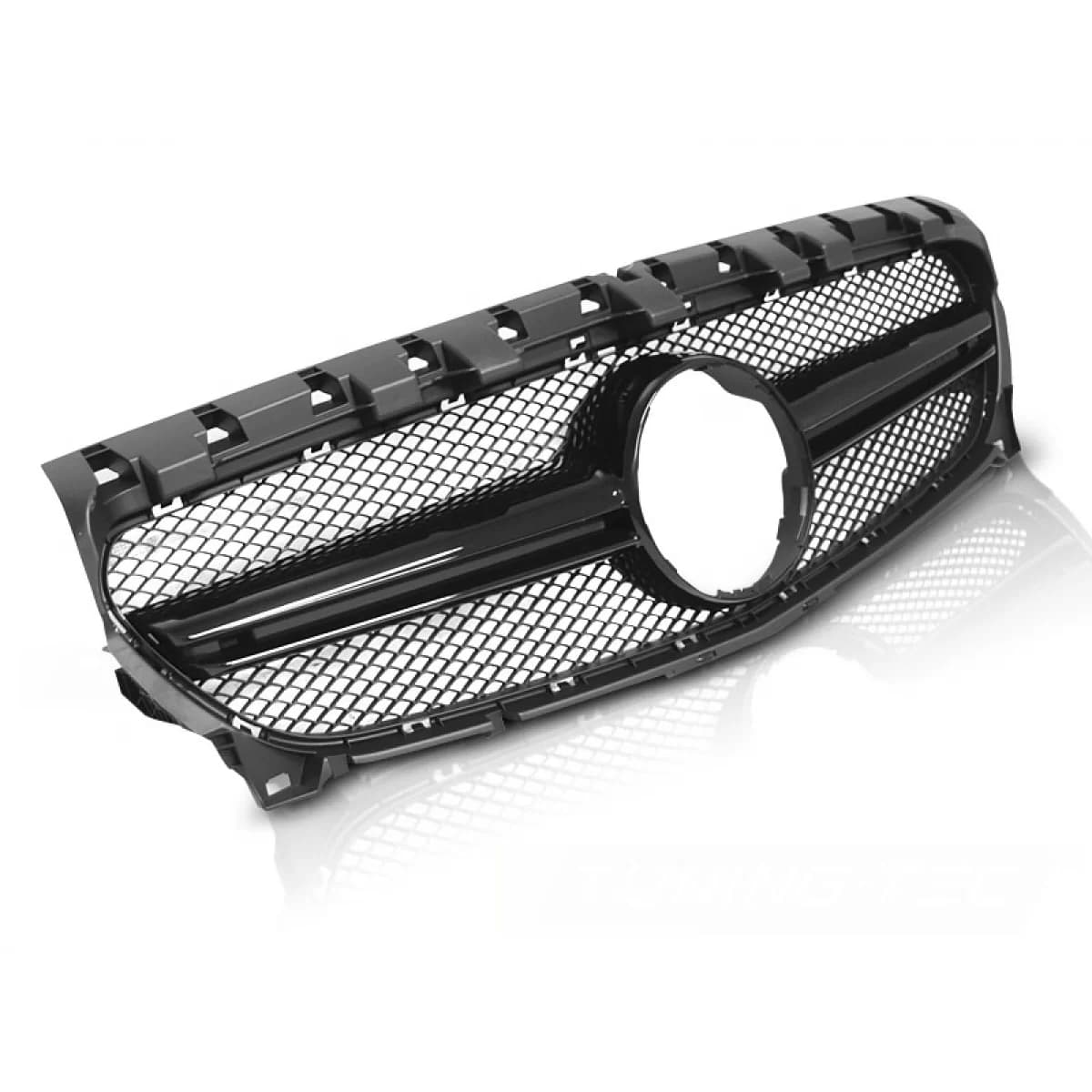 GRILL GLOSSY BLACK SPORT STYLE fits MERCEDES CLA W117 13-19