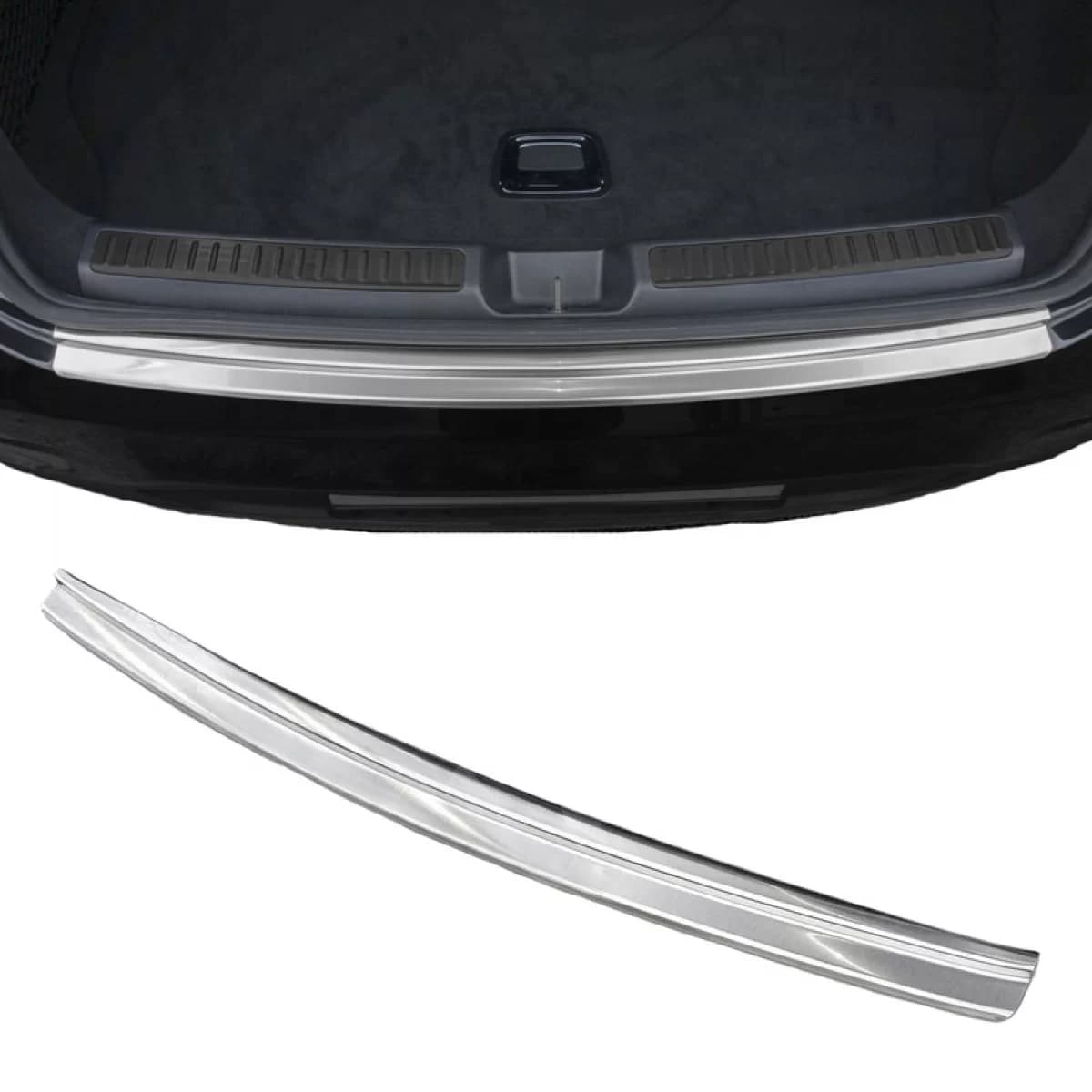 Rear Bumper Protector suitable for Mercedes-Benz GLC X253 / C253 15+ Steel
