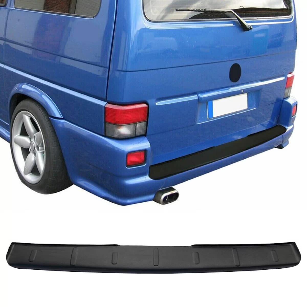 Rear Bumper Protector suitable for VW Transporter T4 1995-2003 from ABS plastic black