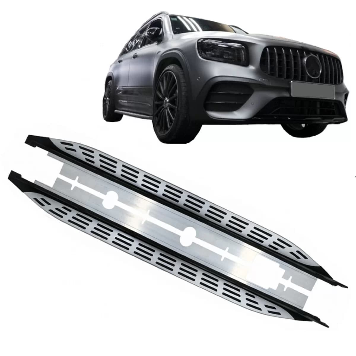 Side Steps Running Boards suitable for Mercedes-Benz GLB-Class (X247) 19+ 2 pcs