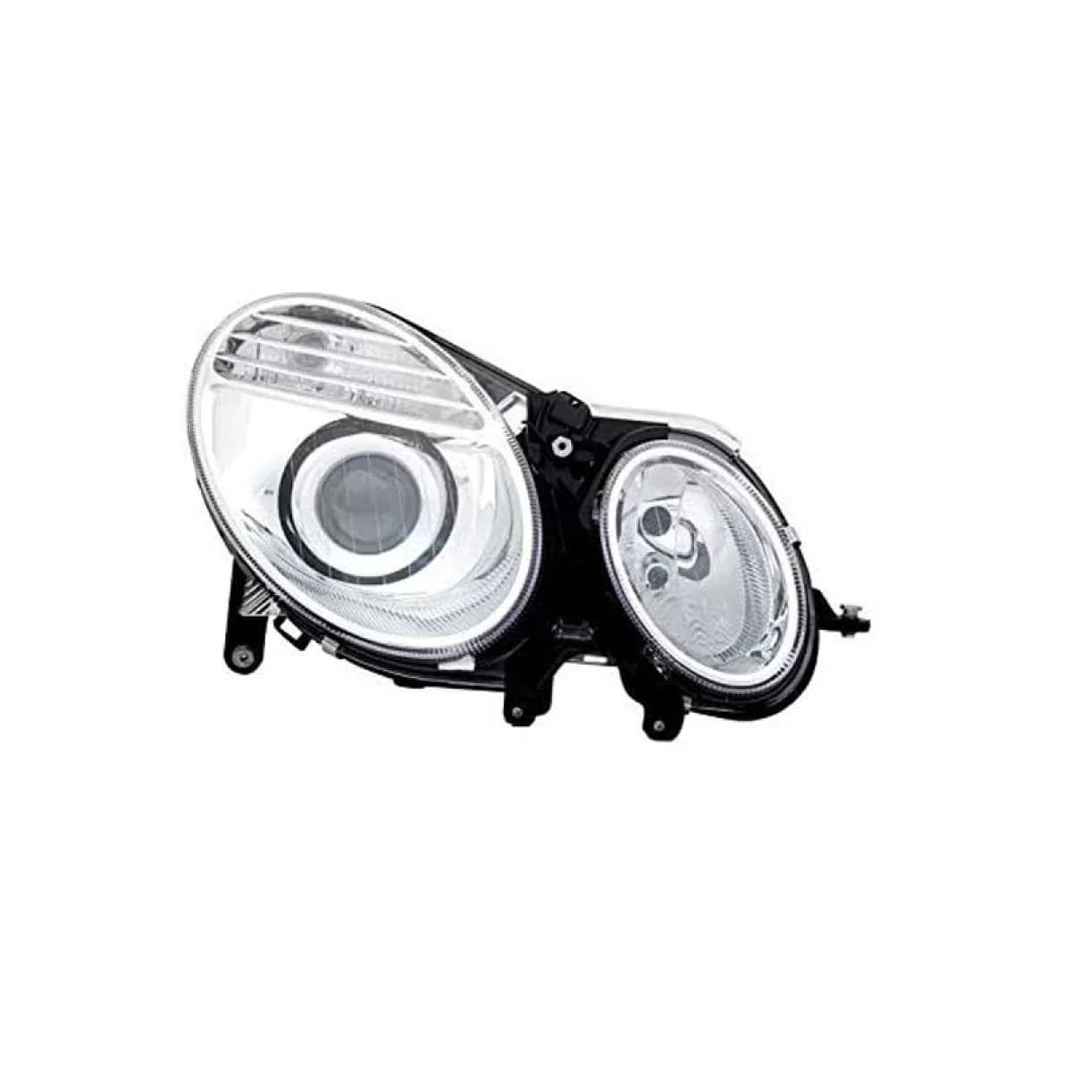 Headlight Right Suitable for Mercedes-Benz E-Class W211 06-09 Chrome Facelift H7/H7 With Motor TYC