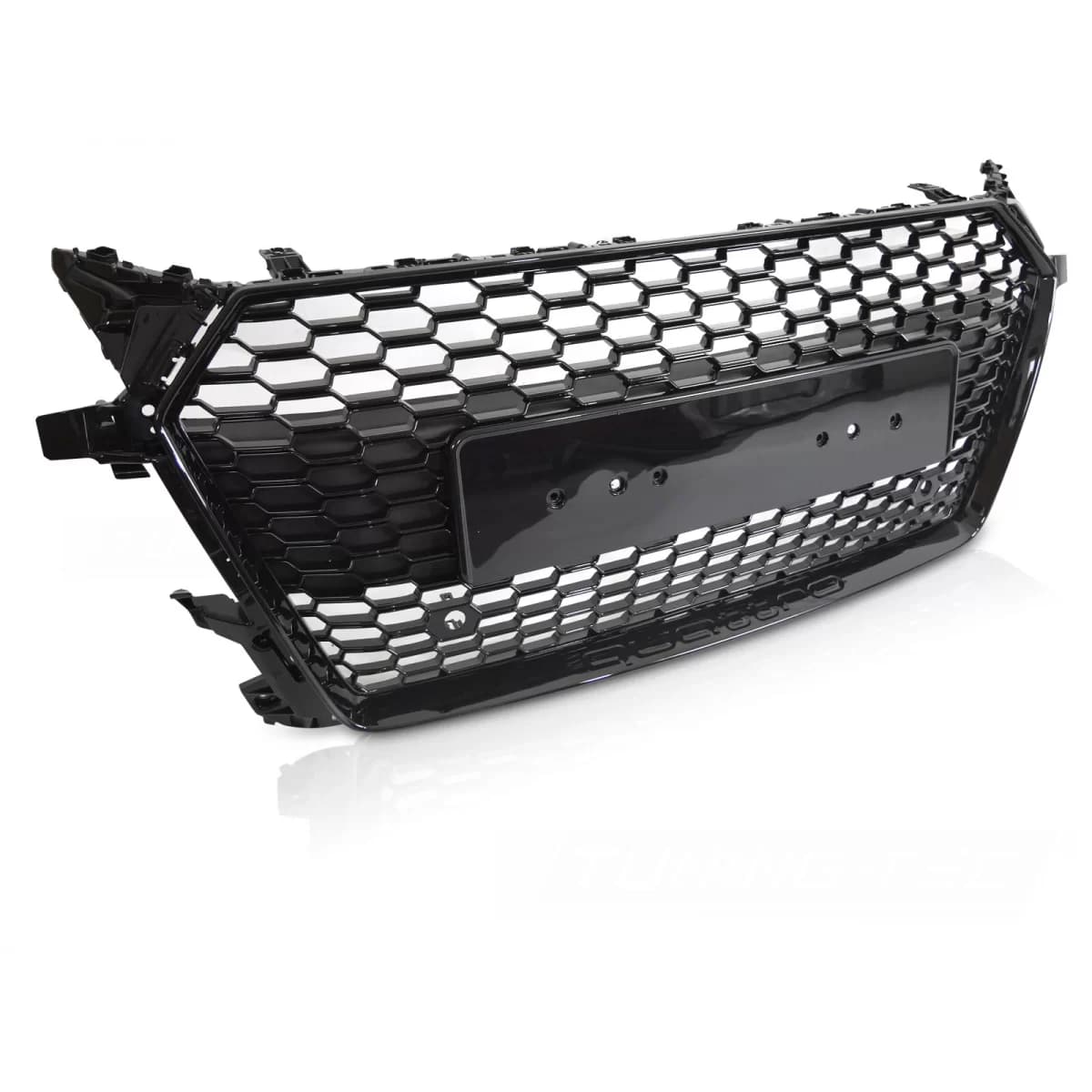 GRILLE SPORT STYLE GLOSSY BLACK PDC fits AUDI TT 8S 14-18